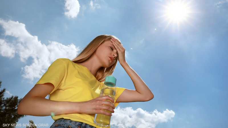 أعراض ضربة الشمس