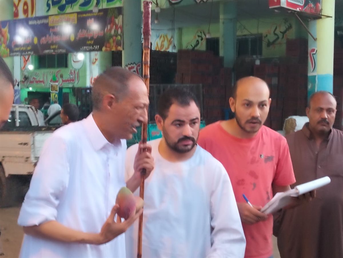 مزاد المانجو بسوق المستقبل بالإسماعيلية، فيتو