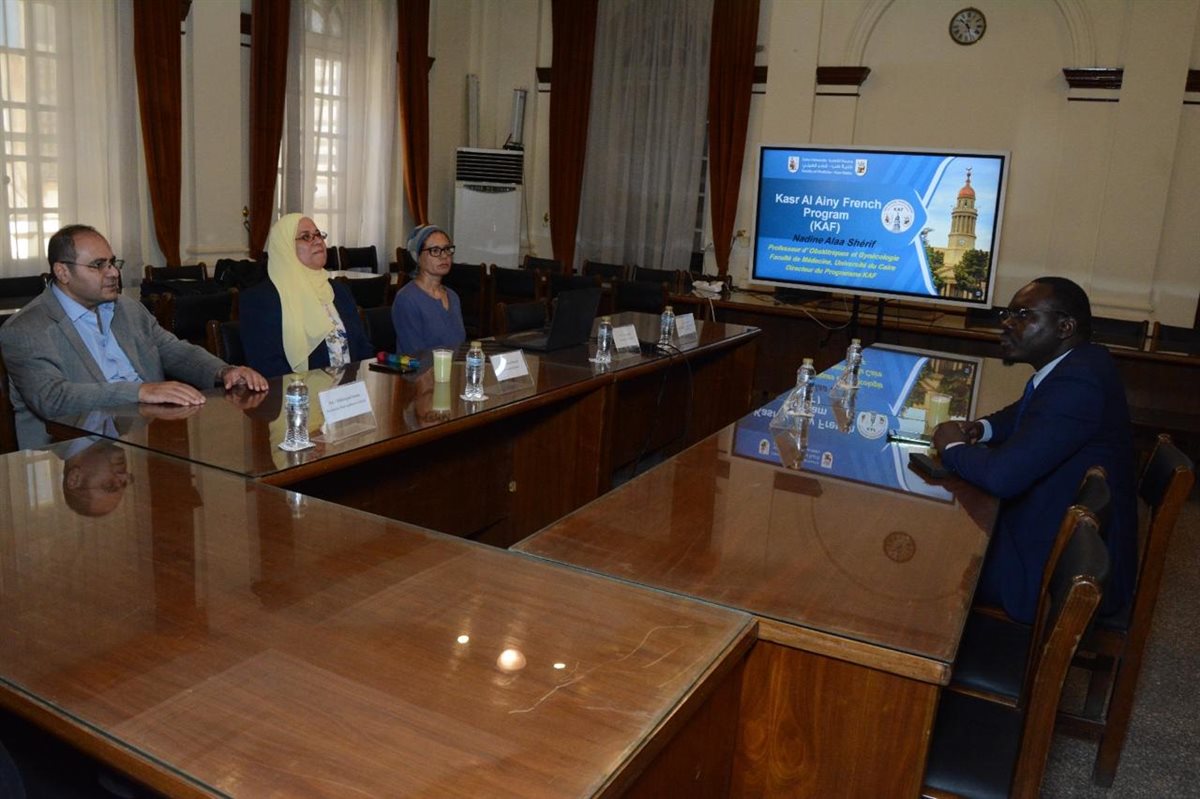 مستشار سفارة السنغال في قصر العيني