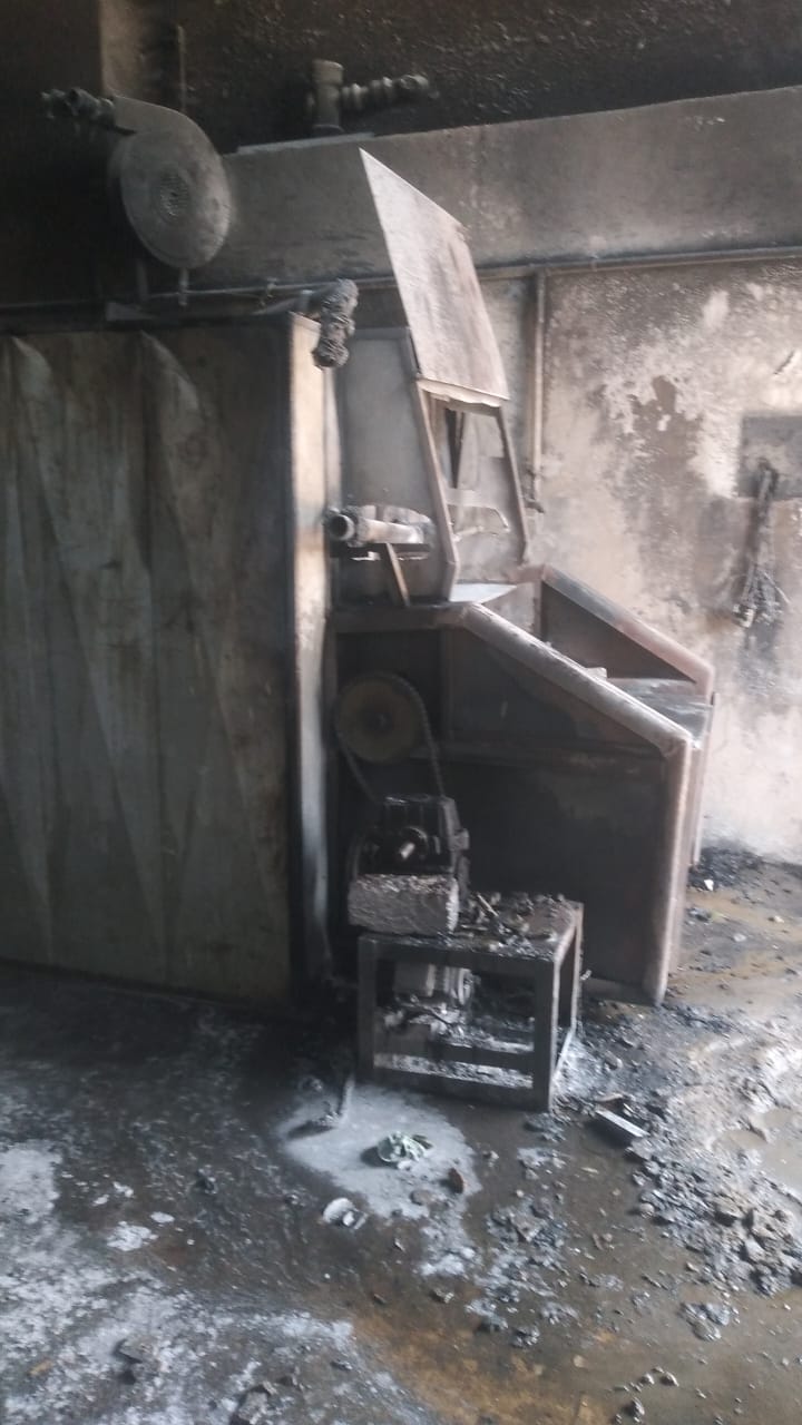 حريق فرن بلدي ببنها  ،فيتو