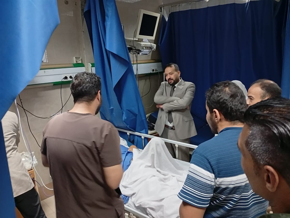 مدير التأمين الصحي يتفقد مستشفى بني سويف