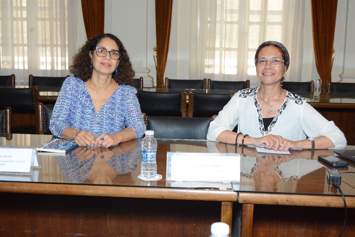 ممثل الوكالة الجامعية للفرنكفونية بقصر العيني