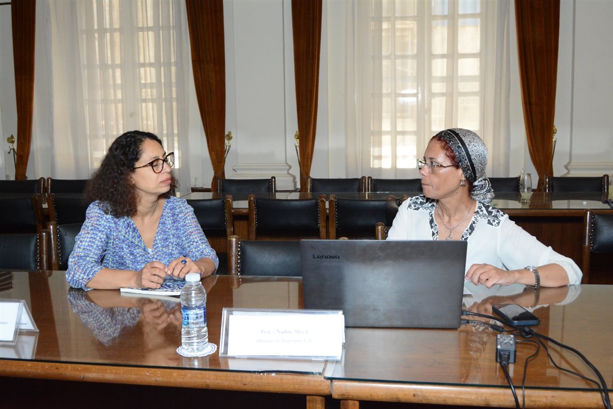 ممثل الوكالة الجامعية للفرنكفونية بقصر العيني