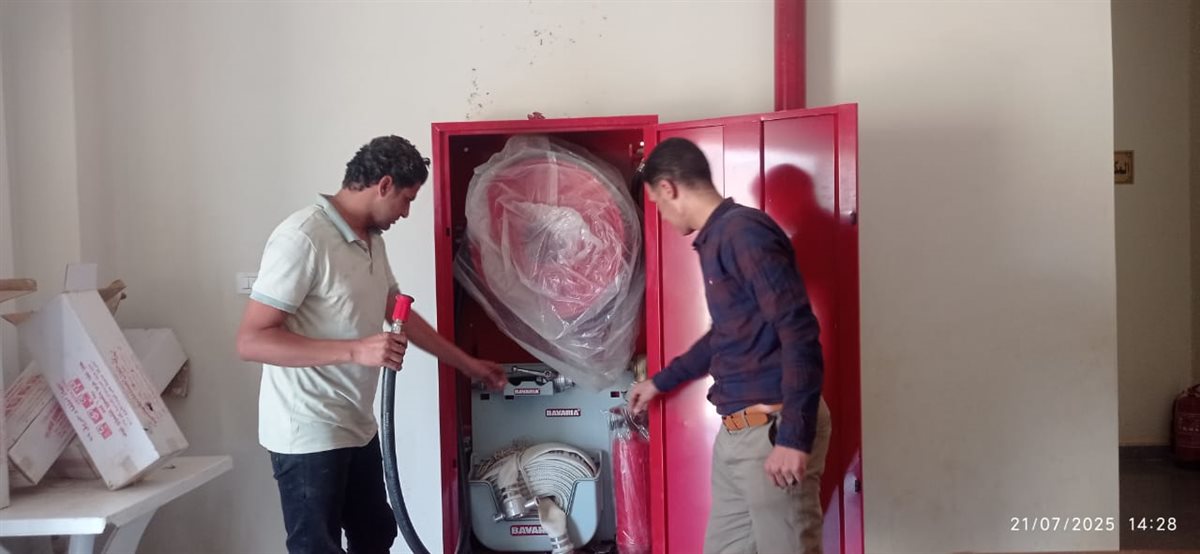 بسبب ارتفاع الحرارة، الشباب والرياضة بالجيزة تبدأ جولات متابعة الأمن والسلامة