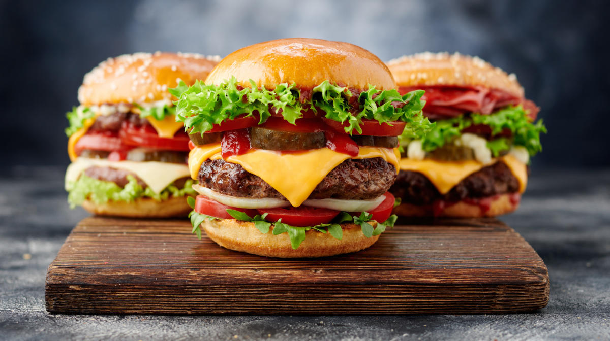 البرجر البيتي