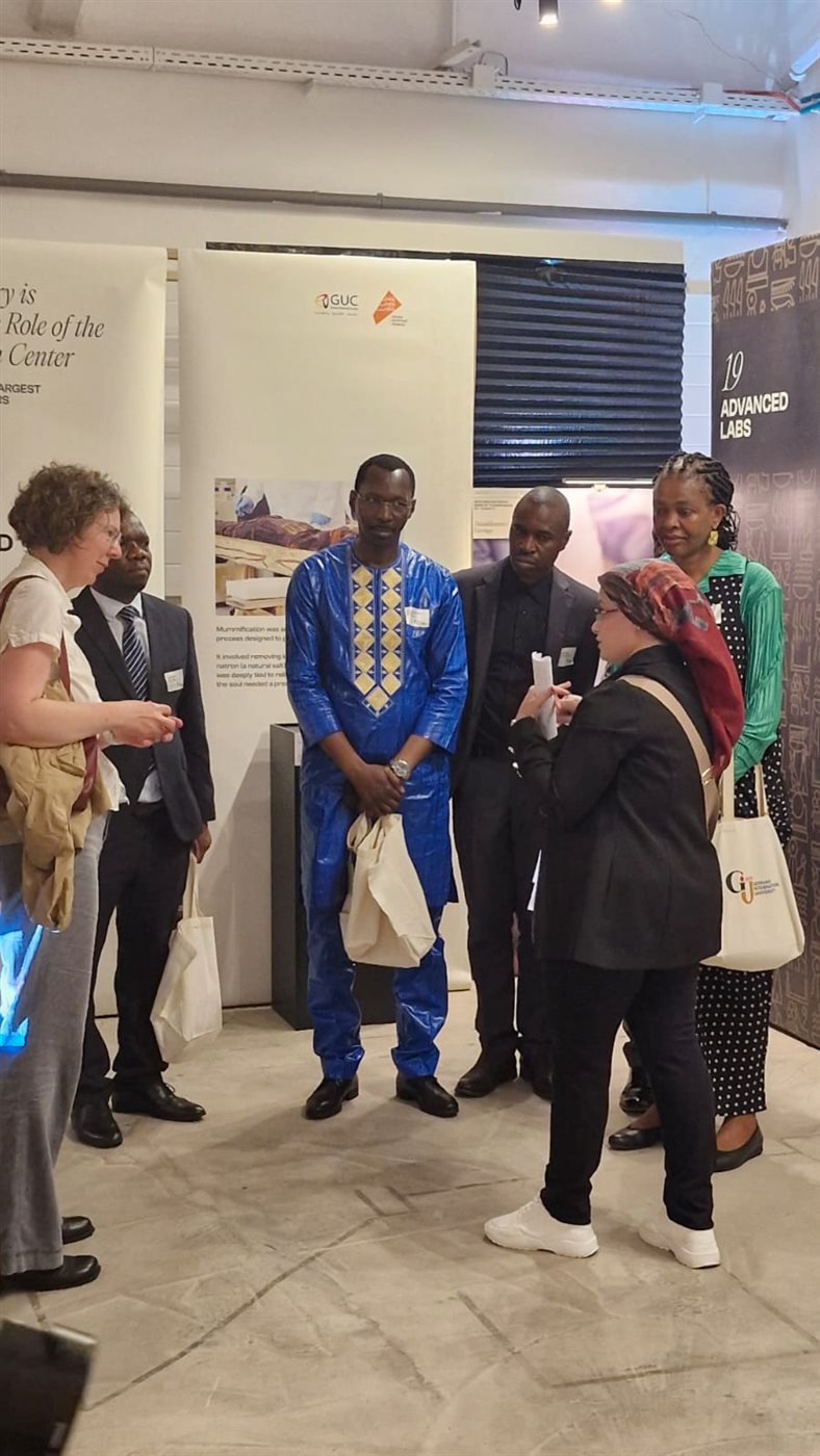 افتتاح نموذج مصغر للمتحف المصري الكبير في برلين