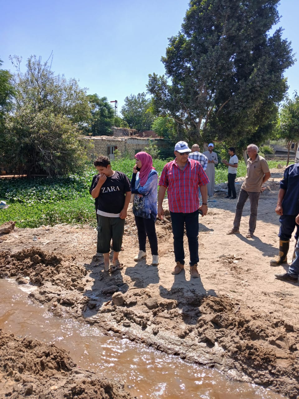 جانب من مكان الكسر، فيتو