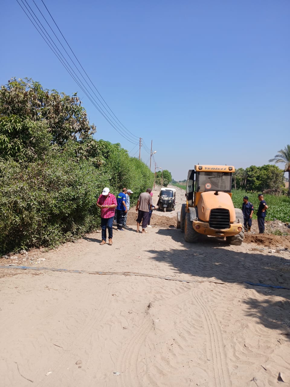 جانب من مكان الكسر، فيتو