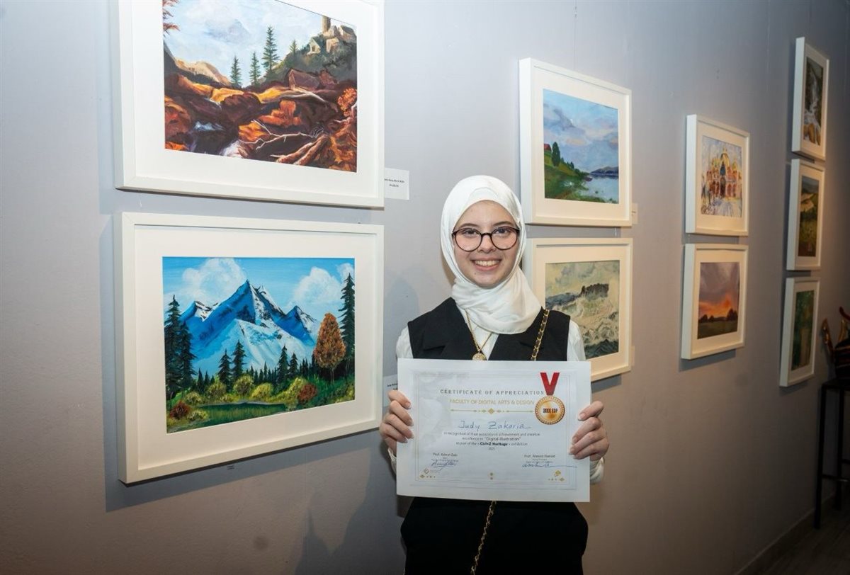 فئة الرسم الرقمي-الطالبة جودي زكريا