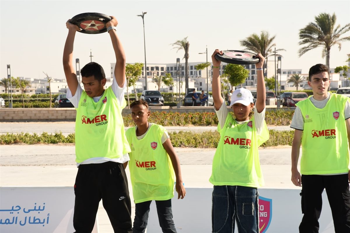 أشرف صبحي يشهد انطلاق فعاليات الموسم الرياضي بالعلمين