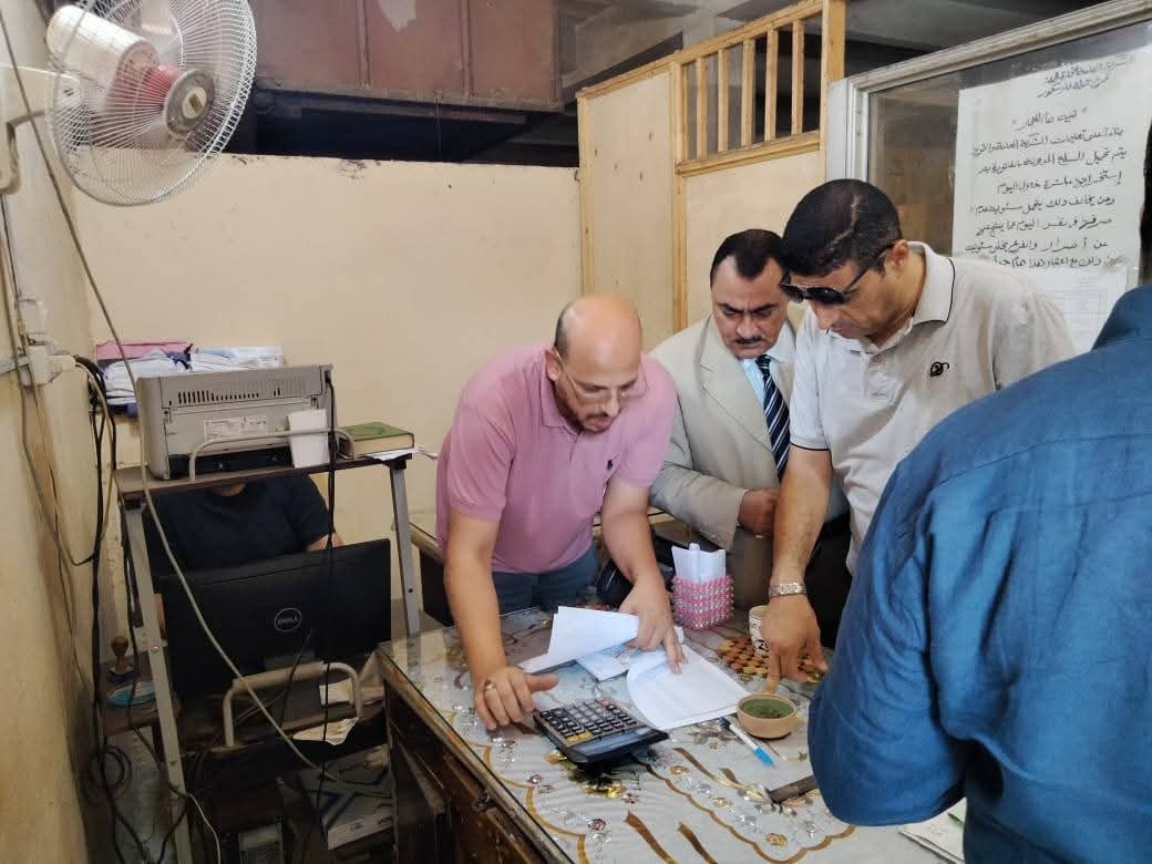 جولة تفتيشية على عدد من أفرع ومخازن الشركة العامة لتجارة الجملة