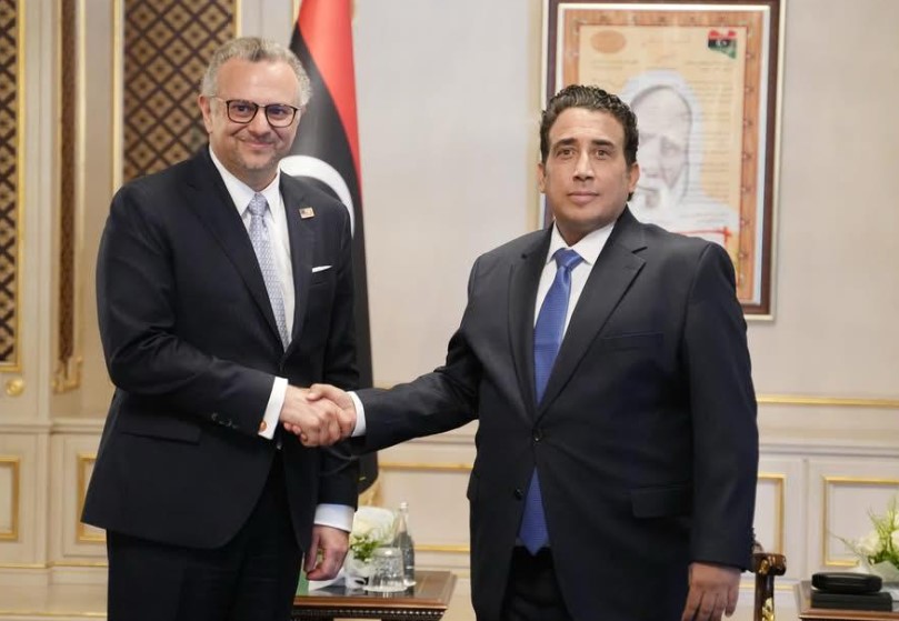 مسعد بولس ومحمد المنفي، فيتو