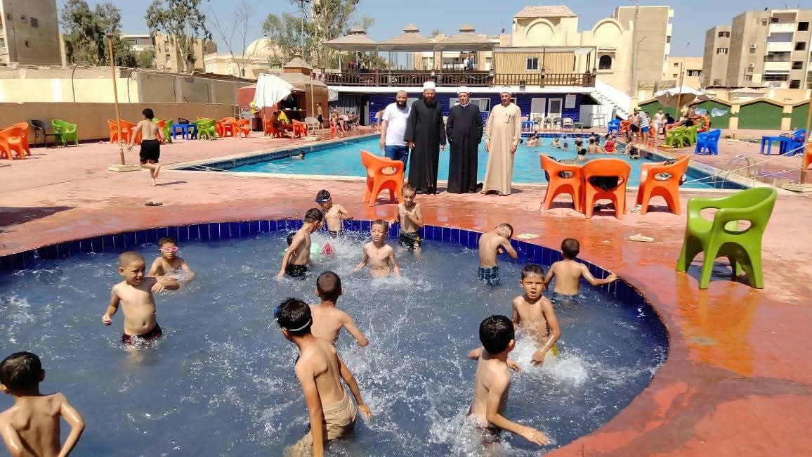 جانب من فعاليات اليوم الترفيهى، فيتو