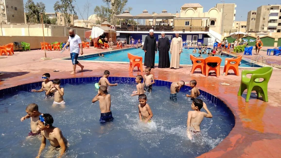 جانب من فعاليات اليوم الترفيهى، فيتو