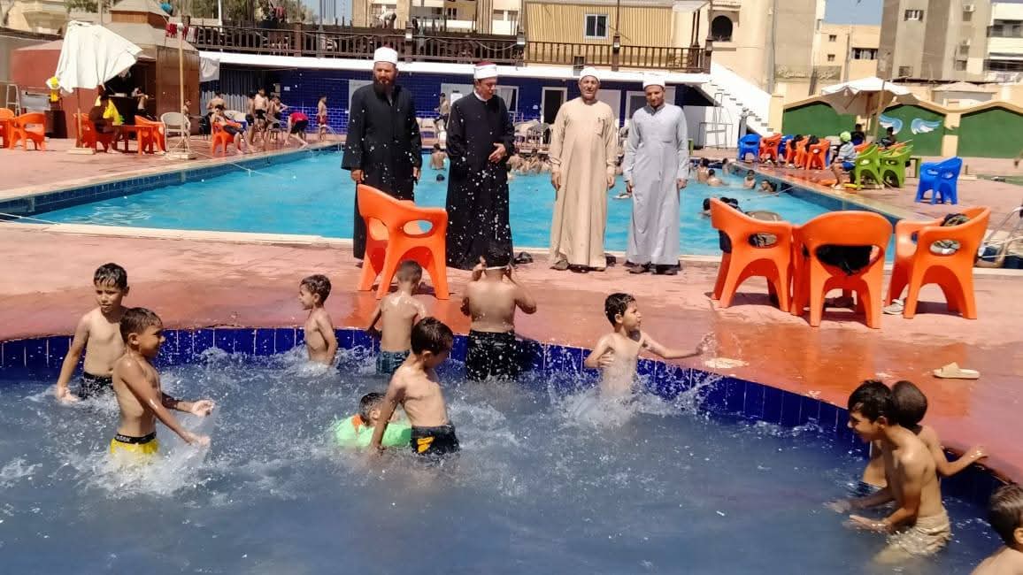 جانب من فعاليات اليوم الترفيهى، فيتو