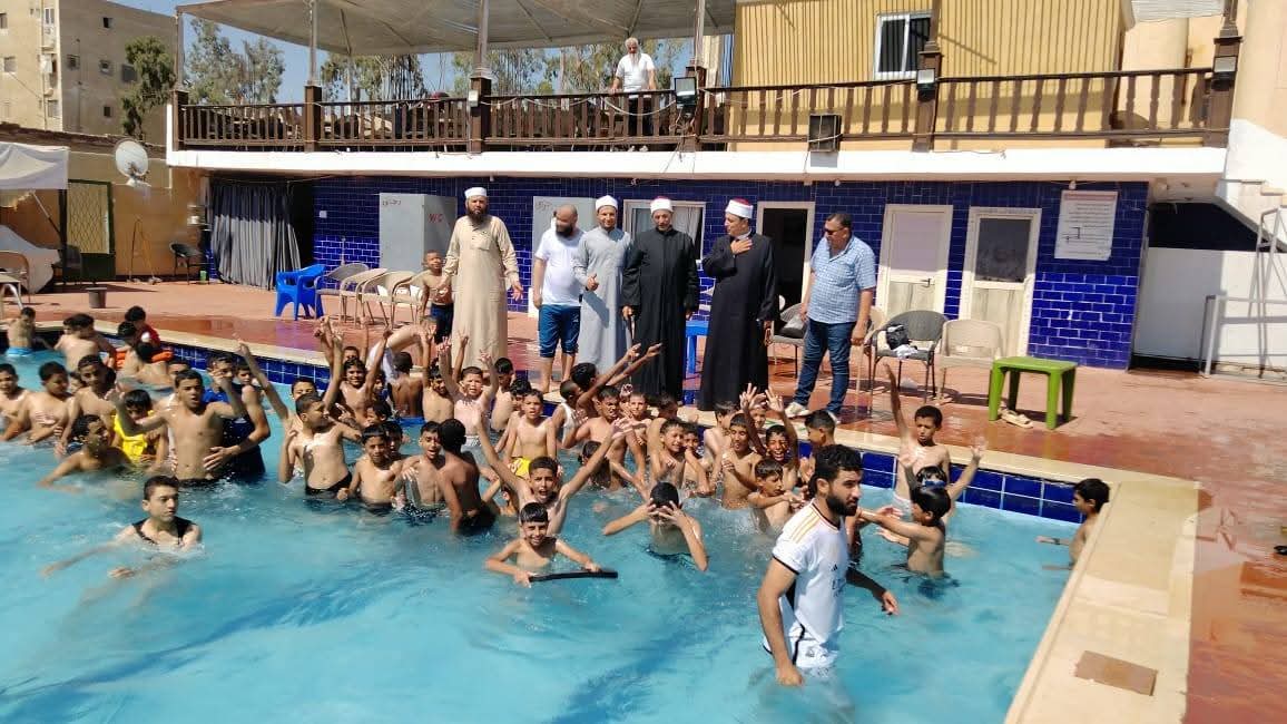 جانب من فعاليات اليوم الترفيهى، فيتو