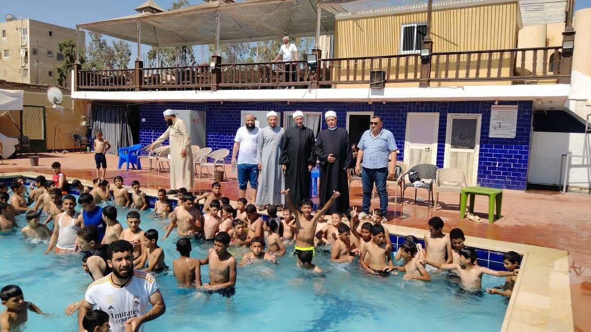 جانب من فعاليات اليوم الترفيهى، فيتو