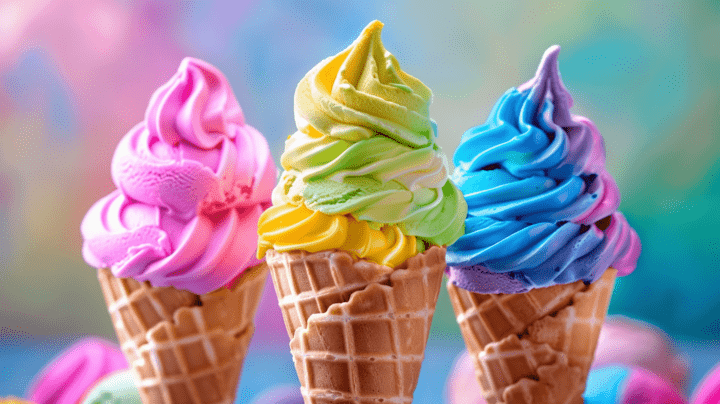 طريقة عمل الآيس كريم 