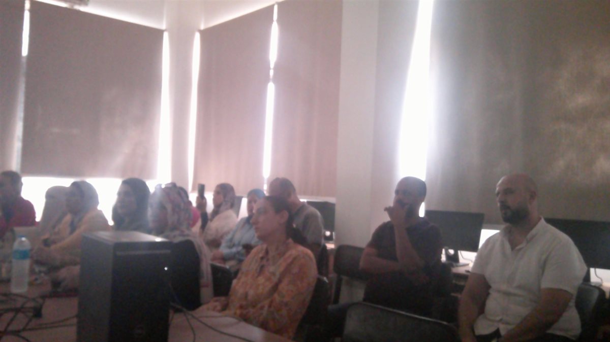 جانب من ورشة العمل، فيتو