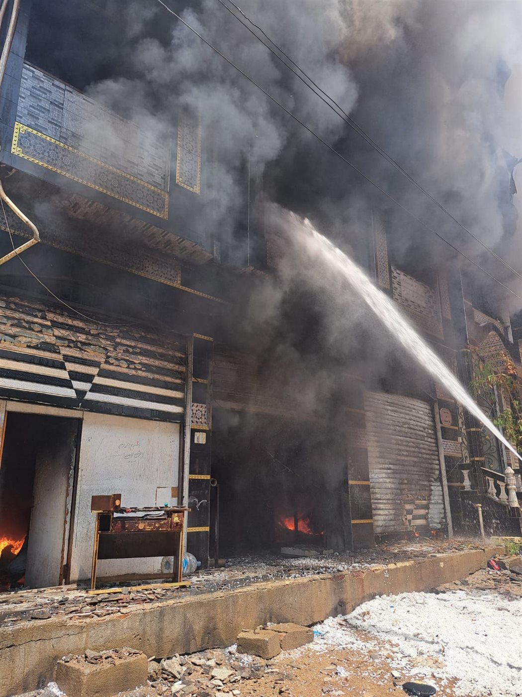 حريق مصنع فوم واطباق فل بقليوب القليوبية،فيتو 