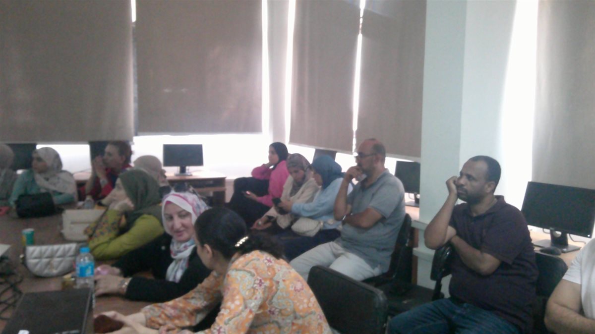 جانب من ورشة العمل، فيتو