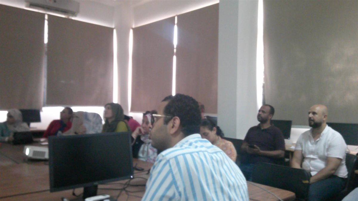 جانب من ورشة العمل، فيتو