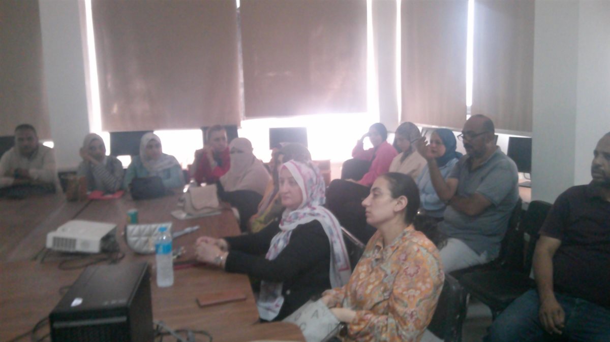 جانب من ورشة العمل، فيتو