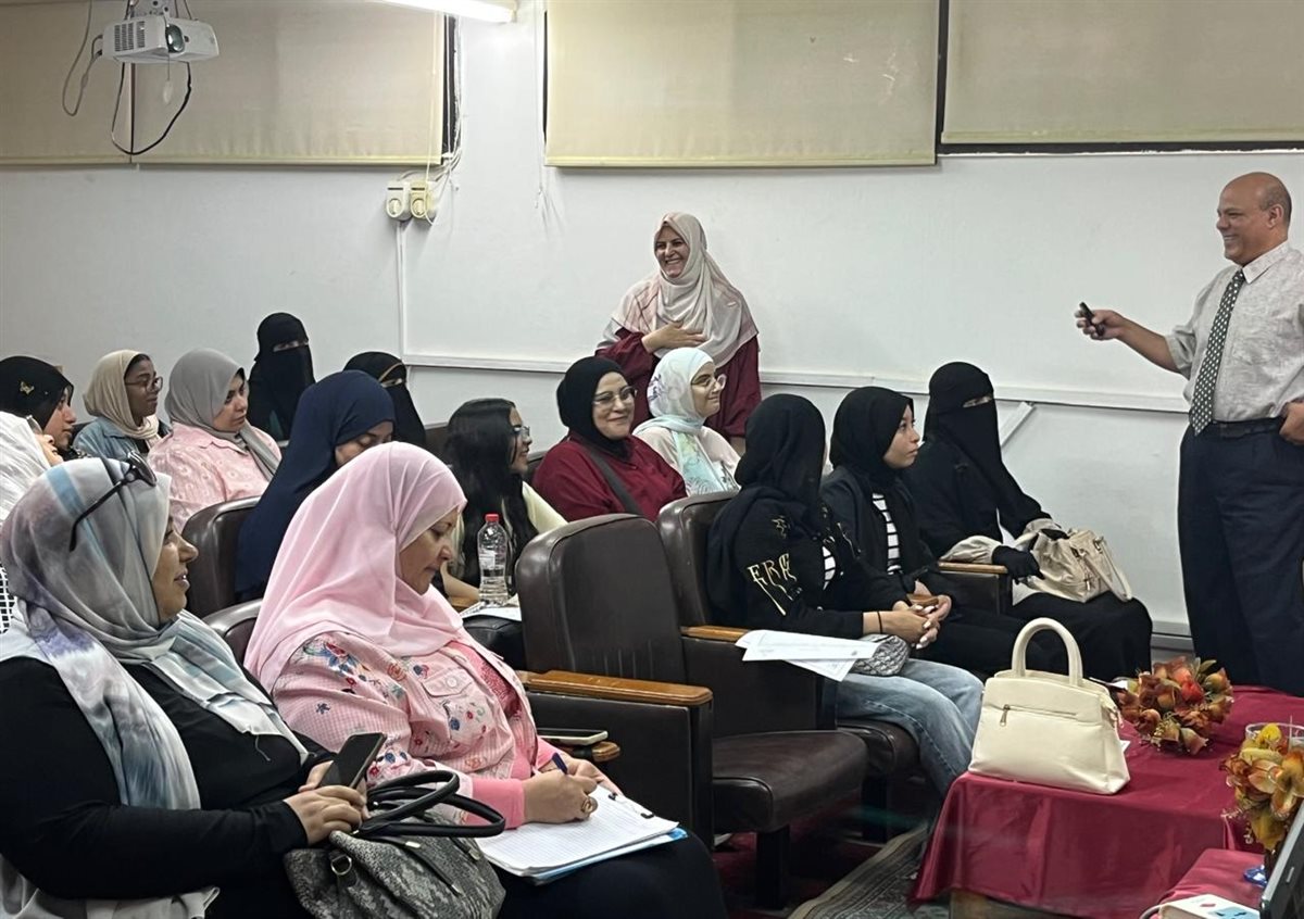 جانب من فعاليات التدريب، فيتو