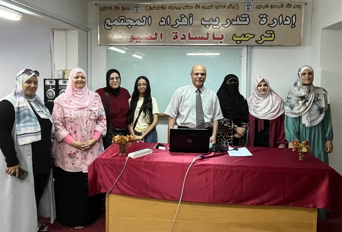 جانب من فعاليات التدريب، فيتو