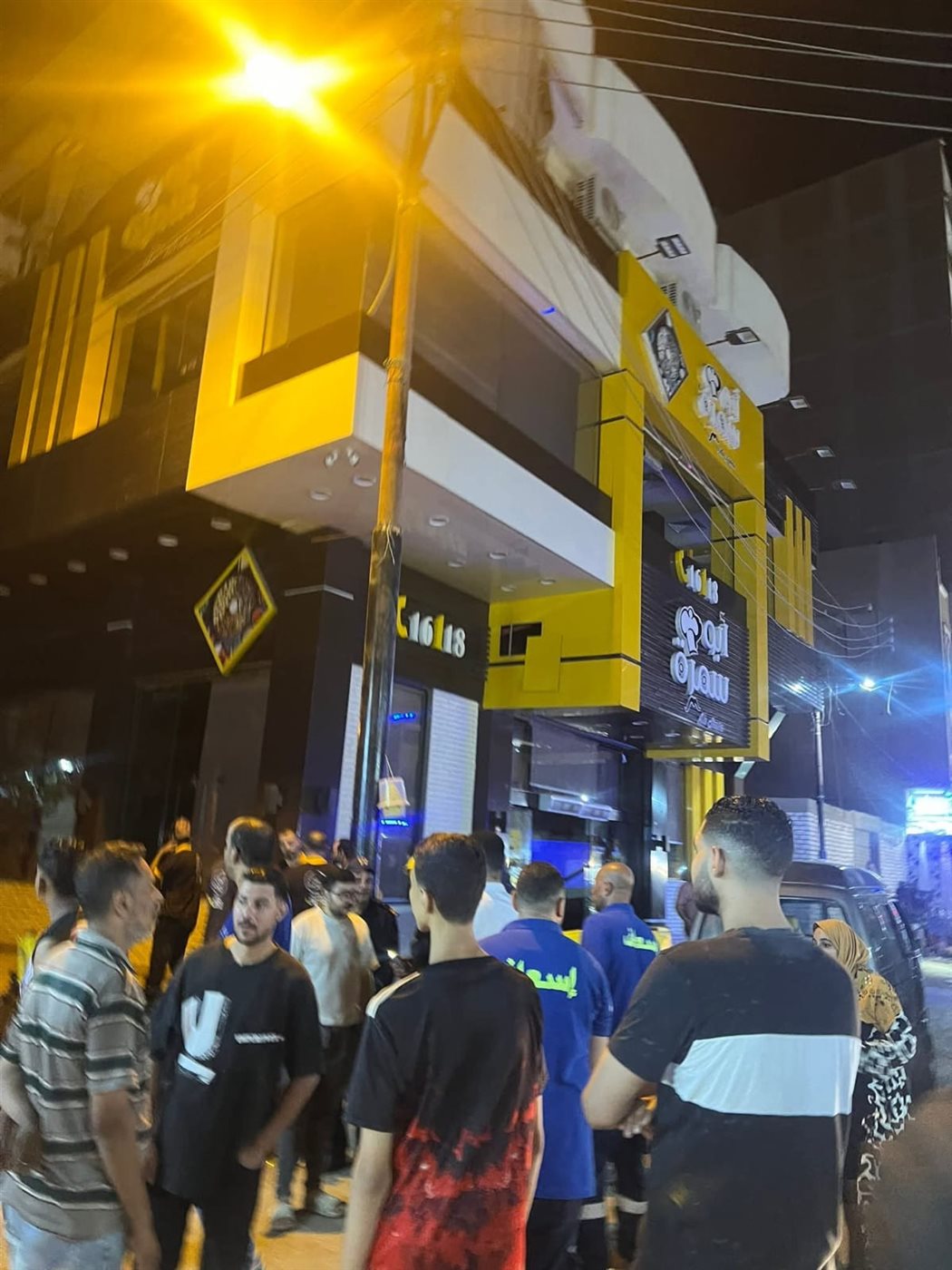 السيطرة علي حريق مطعم بقليوب،فيتو