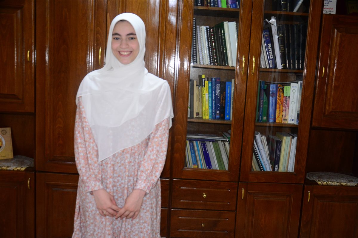 دارين الخامسة علي الجمهورية في الثانوية الأزهرية