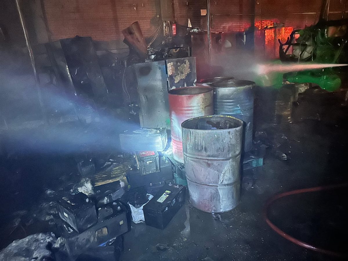 حريق كريازي بالعبور،فيتو