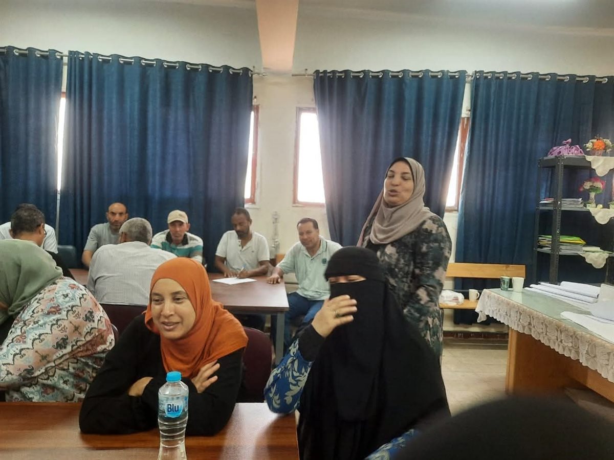 جانب من فعاليات التدريب، فيتو