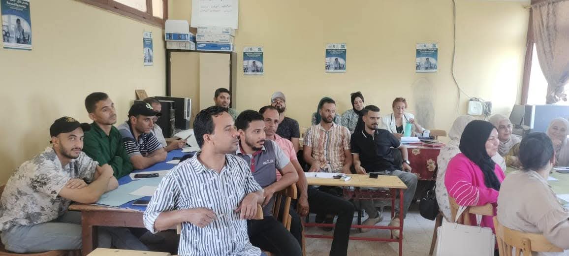 جانب من فعاليات التدريب، فيتو