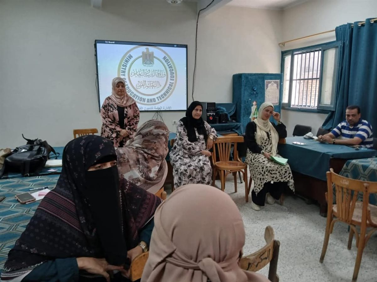 جانب من فعاليات التدريب، فيتو