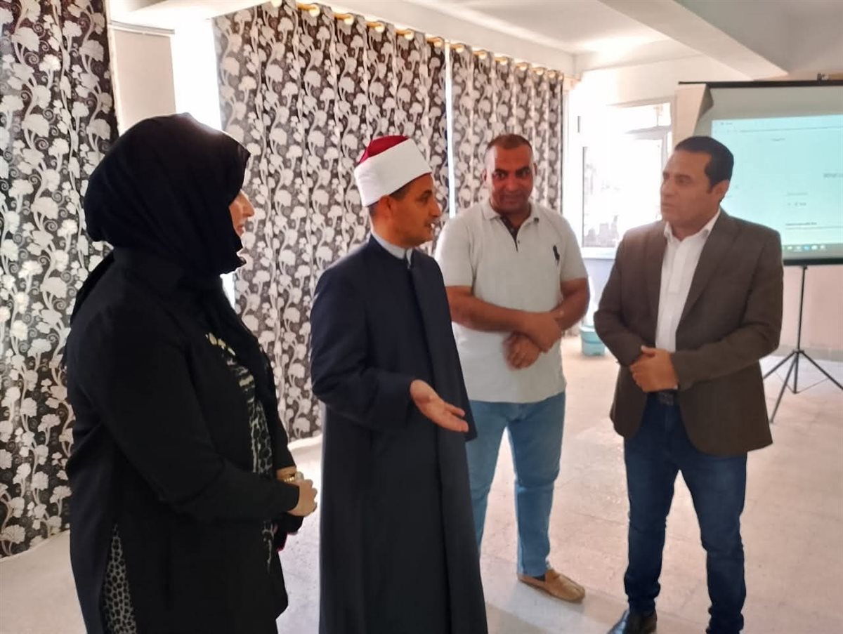 جانب من فعاليات التدريب، فيتو