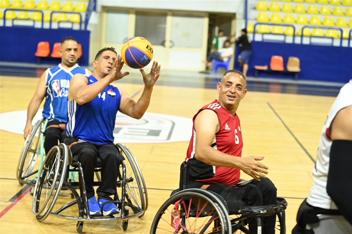 منتخب كرة السلة على الكراسي المتحركة يغادر للمشاركة في بطولة العالم