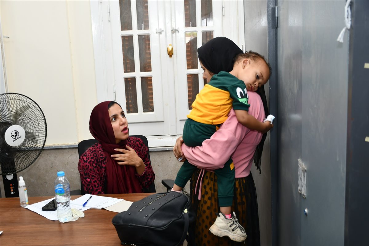 جانب من فعاليات القافلة،فيتو