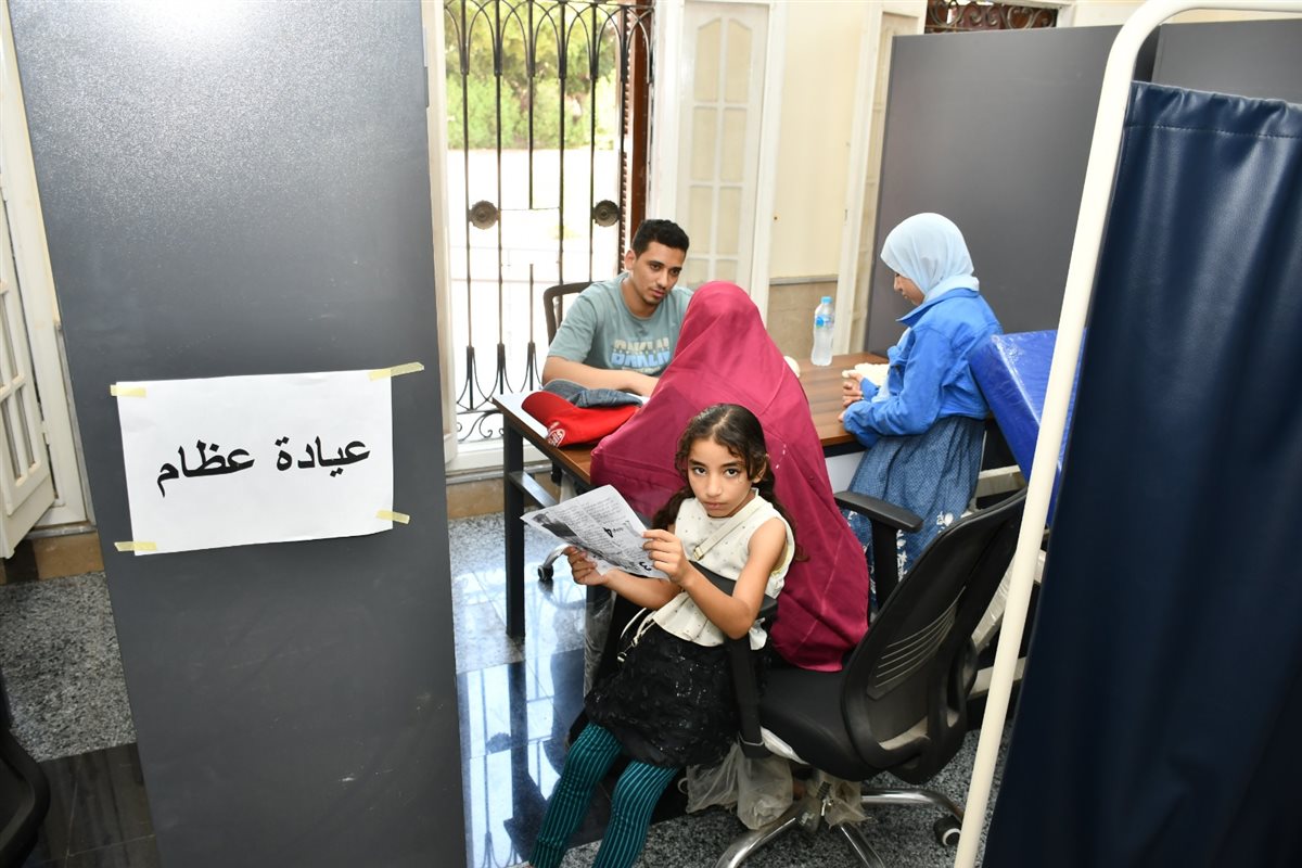 جانب من فعاليات القافلة،فيتو