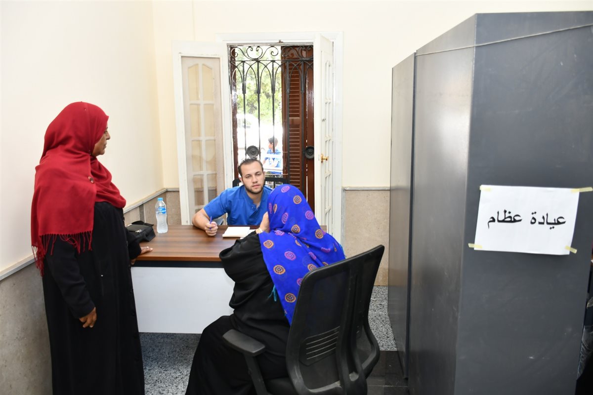 جانب من فعاليات القافلة،فيتو