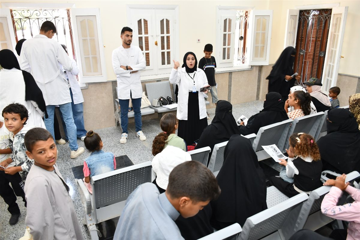 جانب من فعاليات القافلة،فيتو