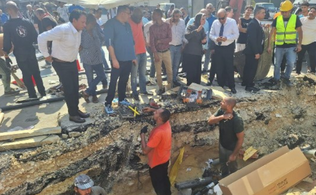 عملية إصلاح اعطال في كهرباء جنوب الجيزة، فيتو