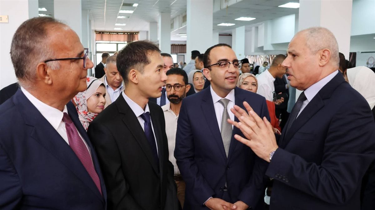 جانب من فعاليات المعرض، فيتو