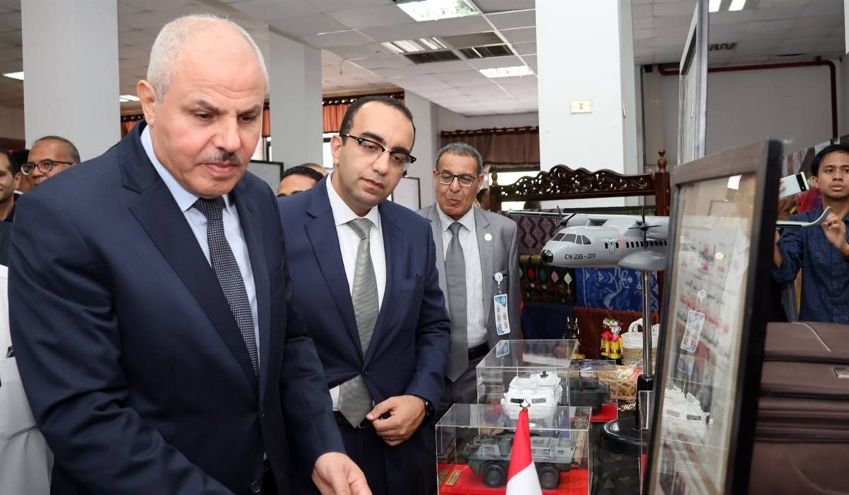 جانب من فعاليات المعرض، فيتو