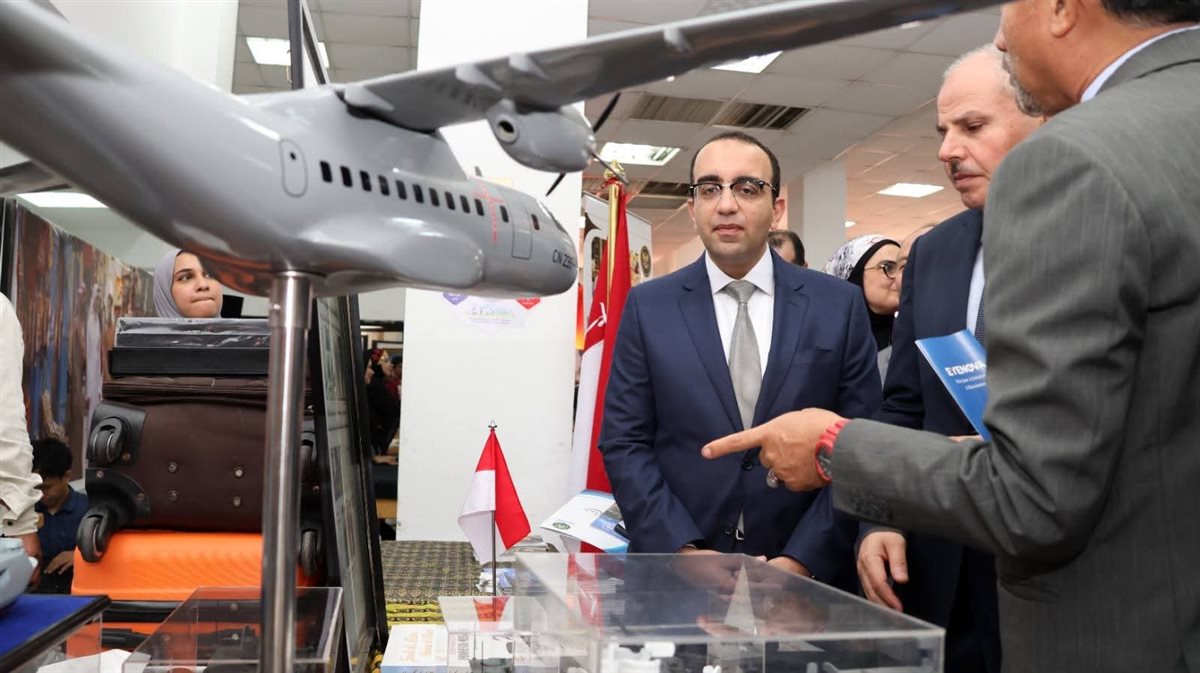 جانب من فعاليات المعرض، فيتو