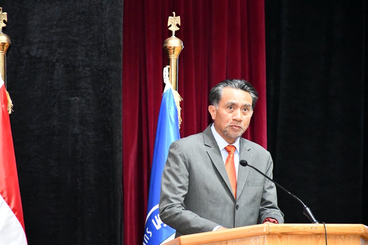 جانب من فعاليات المؤتمر، فيتو