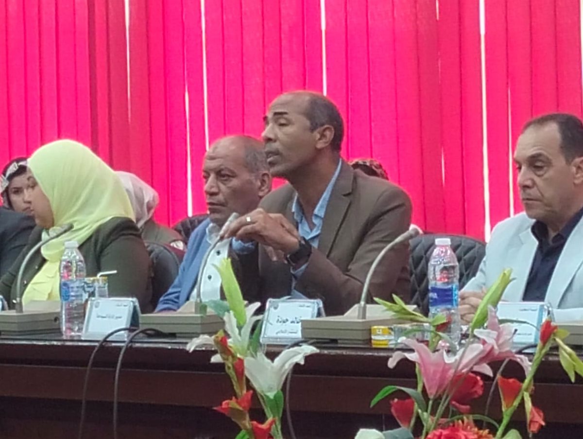 جانب من فعاليات المؤتمر، فيتو