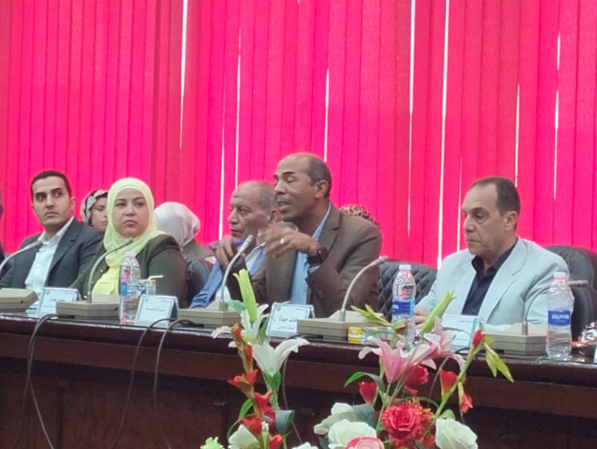 جانب من فعاليات المؤتمر، فيتو