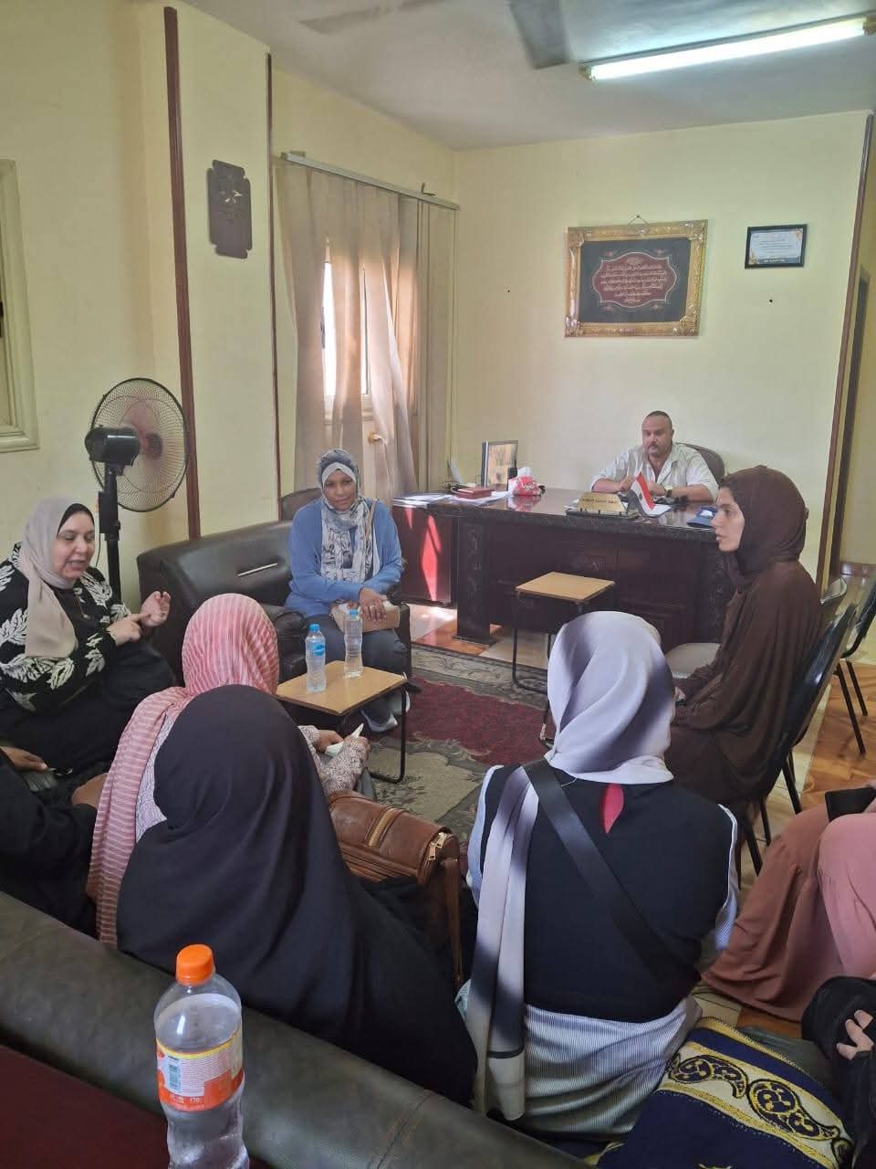 جانب من جلسات التوعية، فيتو