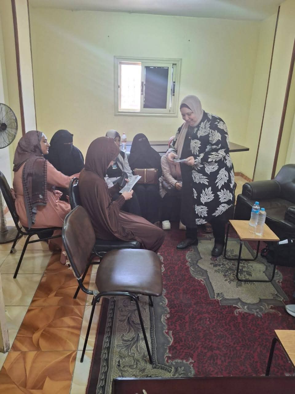 جانب من جلسات التوعية، فيتو